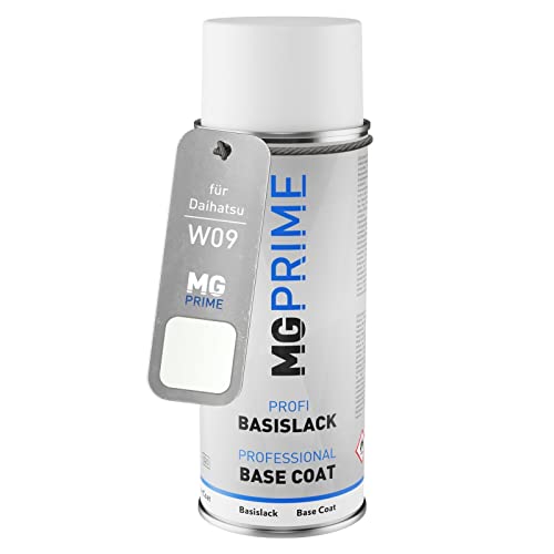 MG PRIME Autolack Spraydose für Daihatsu W09 Icy White/Callaweiss Basislack Sprühdose 400ml MG PRIME Autolack Spraydose für Daihatsu W09 Icy White/Callaweiss Basislack Sprühdose 400ml von MG PRIME