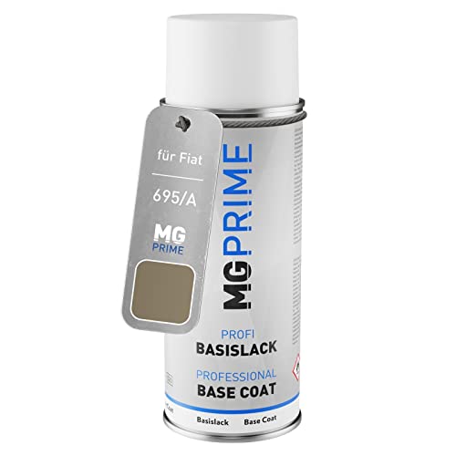 MG PRIME Autolack Spraydose für Fiat 695/A / 695 Grigio Colosseo Metallic/Colosseo Grau Metallic Basislack Sprühdose 400ml MG PRIME Autolack Spraydose für Fiat 695/A / 695 Grigio Colosseo Metallic/Colosseo Grau Metallic Basislack Sprühdose 400ml von MG PRIME