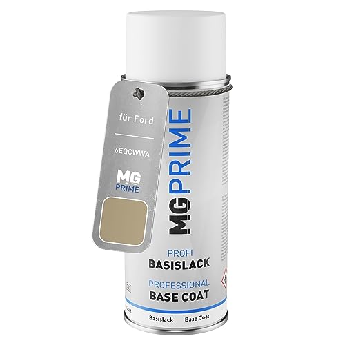 MG PRIME Autolack Spraydose für Ford 6EQCWWA / PN3FZ0 / Y White Grape Metallic/Champagner Metallic Basislack Sprühdose 400ml MG PRIME Autolack Spraydose für Ford 6EQCWWA / PN3FZ0 / Y White Grape Metallic/Champagner Metallic Basislack Sprühdose 400ml von MG PRIME