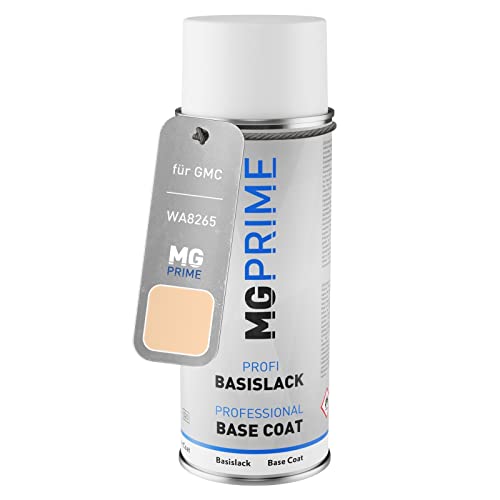 MG PRIME Autolack Spraydose für GMC WA8265 Doeskin Tan Basislack Sprühdose 400ml von MG PRIME