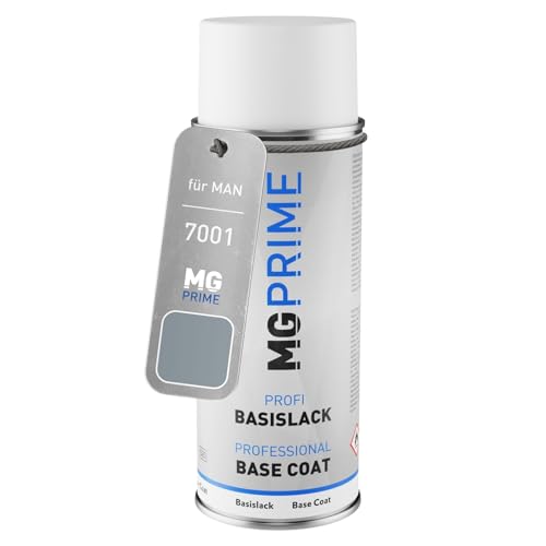 MG PRIME Autolack Spraydose für MAN 7001 Silbergrau Basislack Sprühdose 400ml MG PRIME Autolack Spraydose für MAN 7001 Silbergrau Basislack Sprühdose 400ml von MG PRIME