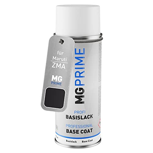 MG PRIME Autolack Spraydose für Maruti ZMA Quasar Grey Metallic/Qasar Gray Metallic Basislack Sprühdose 400ml von MG PRIME