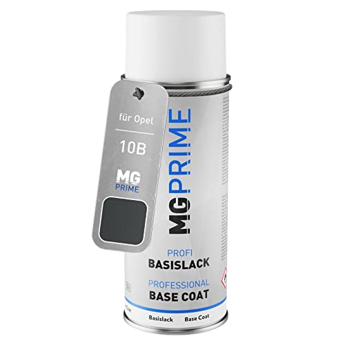 MG PRIME Autolack Spraydose für Opel 10B / GF6 90T Satin Steel Grey Metallic/Licht Grau Metallic Basislack Sprühdose 400ml MG PRIME Autolack Spraydose für Opel 10B / GF6 90T Satin Steel Grey Metallic/Licht Grau Metallic Basislack Sprühdose 400ml von MG PRIME