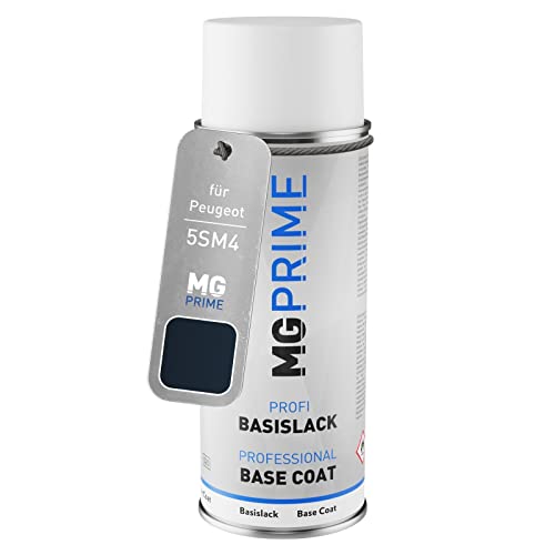 MG PRIME Autolack Spraydose für Peugeot 5SM4 Bleu Abysse Nacre/Abysse Blau Metallic Basislack Sprühdose 400ml MG PRIME Autolack Spraydose für Peugeot 5SM4 Bleu Abysse Nacre/Abysse Blau Metallic Basislack Sprühdose 400ml von MG PRIME