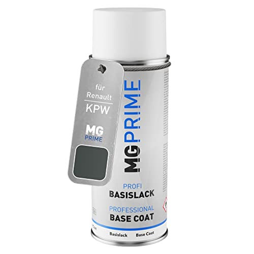 MG PRIME Autolack Spraydose für Renault KPW Gris Urban/Schiefer-Grau Basislack Sprühdose 400ml MG PRIME Autolack Spraydose für Renault KPW Gris Urban/Schiefer-Grau Basislack Sprühdose 400ml von MG PRIME