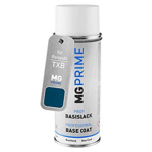 MG PRIME Autolack Spraydose für Renault TXB Meissen Blue Pearl/Azurit-Blau Metallic Basislack Sprühdose 400ml MG PRIME Autolack Spraydose für Renault TXB Meissen Blue Pearl/Azurit-Blau Metallic Basislack Sprühdose 400ml von MG PRIME