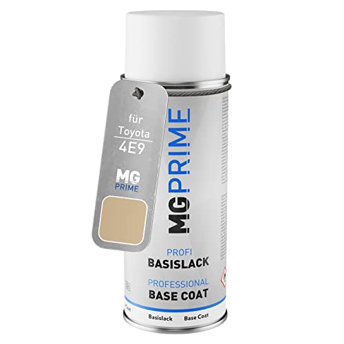 MG PRIME Autolack Spraydose für Toyota 4E9 Sand Beige/Sandy Taupe Basislack Sprühdose 400ml MG PRIME Autolack Spraydose für Toyota 4E9 Sand Beige/Sandy Taupe Basislack Sprühdose 400ml von MG PRIME