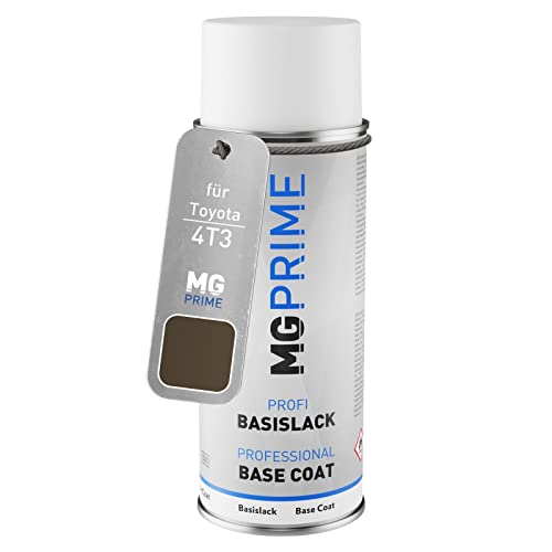 MG PRIME Autolack Spraydose für Toyota 4T3 Bronze Mica Metallic/Bronzebraun Mica Metallic Basislack Sprühdose 400ml MG PRIME Autolack Spraydose für Toyota 4T3 Bronze Mica Metallic/Bronzebraun Mica Metallic Basislack Sprühdose 400ml von MG PRIME