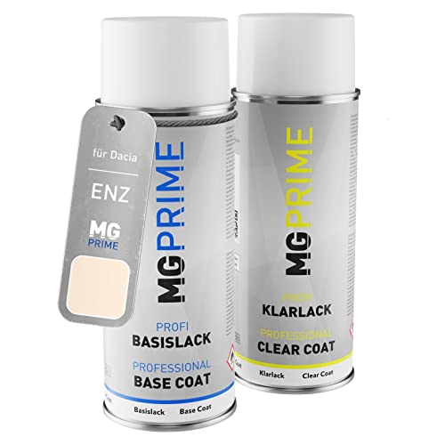 MG PRIME Autolack Sprühdosen Set für Dacia ENZ Arizona Orange Metallic Basislack Klarlack Spraydose 400ml MG PRIME Autolack Sprühdosen Set für Dacia ENZ Arizona Orange Metallic Basislack Klarlack Spraydose 400ml von MG PRIME