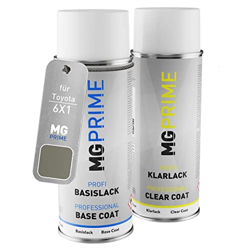 MG PRIME Autolack Sprühdosen Set für Toyota 6X1 Oxide Bronze Metallic/Manganbronze Metallic Basislack Klarlack Spraydose 400ml MG PRIME Autolack Sprühdosen Set für Toyota 6X1 Oxide Bronze Metallic/Manganbronze Metallic Basislack Klarlack Spraydose 400ml von MG PRIME