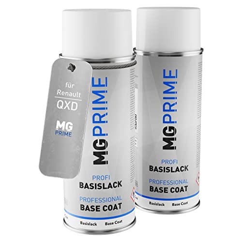 MG PRIME Autolack Sprühdosen für Renault QXD Universal White Pearl/Kyanit-Weiss Perleffekt Grundlack Basislack Spraydose 400ml MG PRIME Autolack Sprühdosen für Renault QXD Universal White Pearl/Kyanit-Weiss Perleffekt Grundlack Basislack Spraydose 400ml von MG PRIME