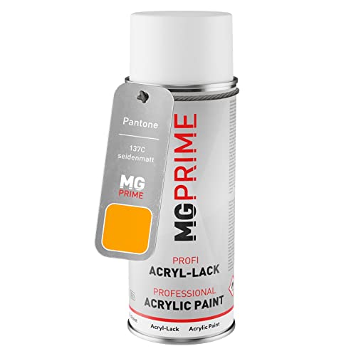 MG PRIME Pantone 137C Yellow Spraydose 400 ml seidenmatt schnelltrocknend MG PRIME Pantone 137C Yellow Spraydose 400 ml seidenmatt schnelltrocknend von MG PRIME