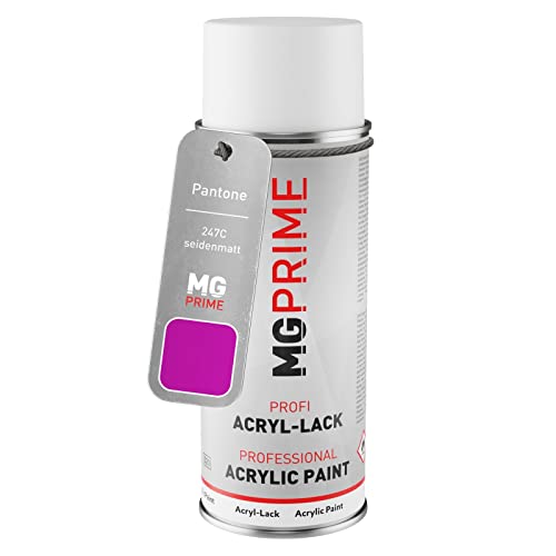 MG PRIME Pantone 247C Purple Spraydose 400 ml seidenmatt schnelltrocknend von MG PRIME