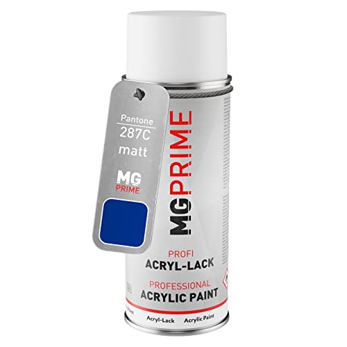 MG PRIME Pantone 287C Blue Spraydose 400 ml matt schnelltrocknend von MG PRIME