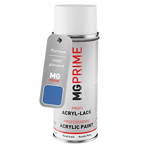 MG PRIME Pantone 7683C Blue Spraydose 400 ml glänzend schnelltrocknend von MG PRIME