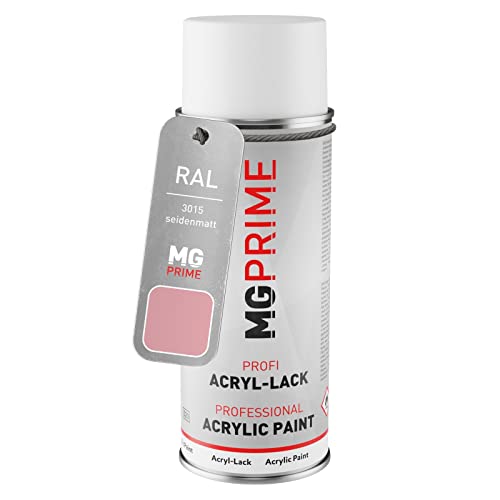 MG PRIME RAL 3015 Hellrosa/Light pink Spraydose 400 ml seidenmatt schnelltrocknend von MG PRIME