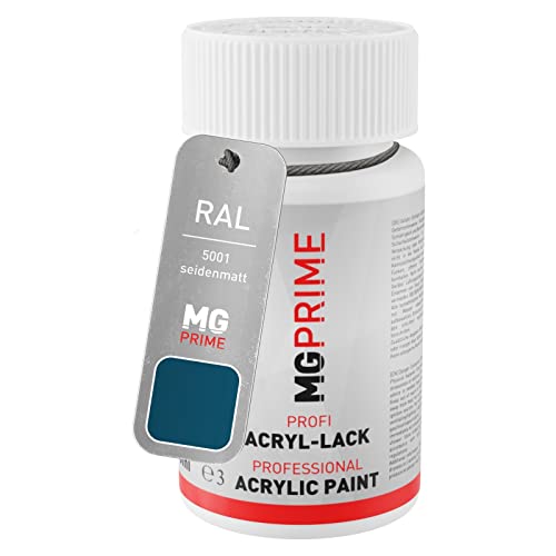 MG PRIME RAL 5001 Grünblau/Green blue seidenmatt Lackstift 50 ml schnelltrocknend MG PRIME RAL 5001 Grünblau/Green blue seidenmatt Lackstift 50 ml schnelltrocknend von MG PRIME