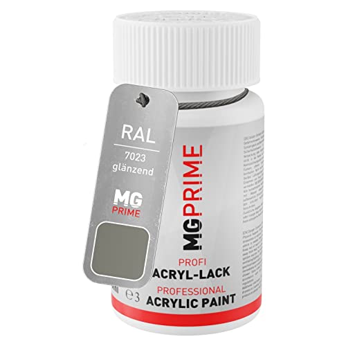 MG PRIME RAL 7023 Betongrau/Concrete grey glänzend Lackstift 50 ml schnelltrocknend von MG PRIME