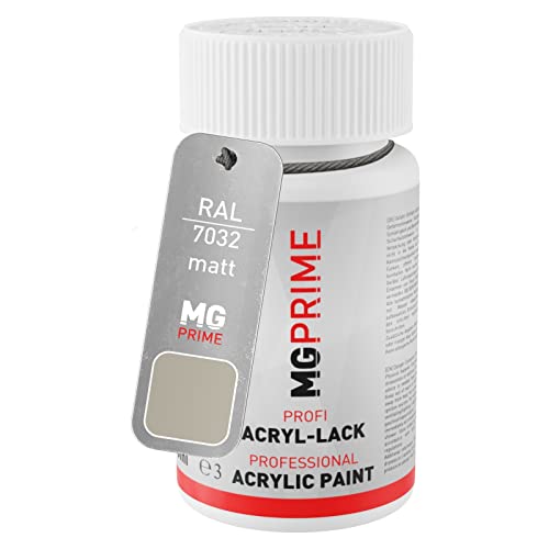 MG PRIME RAL 7032 Kieselgrau/Pebble grey matt Lackstift 50 ml schnelltrocknend von MG PRIME