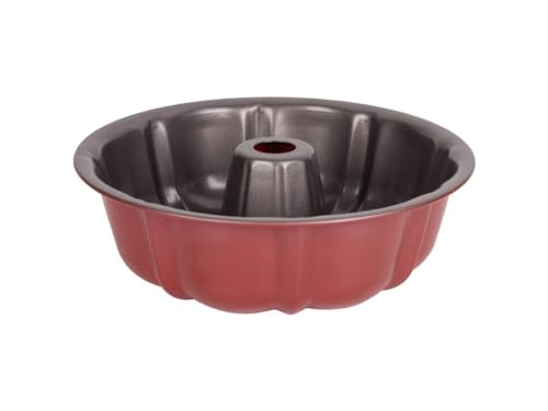 MGE - Savarin Backform - Röhrenbackform - Ringform - Kuchenform - Tortenform - Röhrenform - Kirsche - 24 cm von MGE World