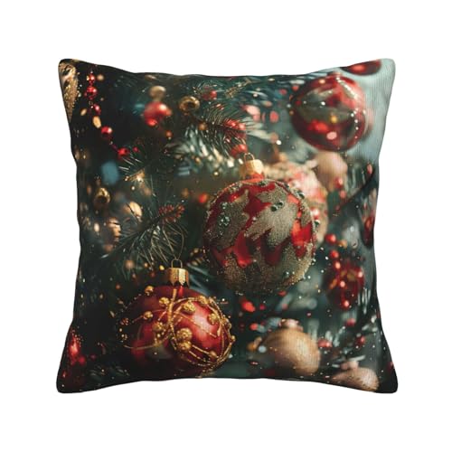 MGGAklp Dekorative Kissenbezüge mit Aufschrift "Merry Christmas", aus Kordsamt, für Sofa, Wohnzimmer, Couch, Bett MGGAklp Dekorative Kissenbezüge mit Aufschrift "Merry Christmas", aus Kordsamt, für Sofa, Wohnzimmer, Couch, Bett von MGGAklp