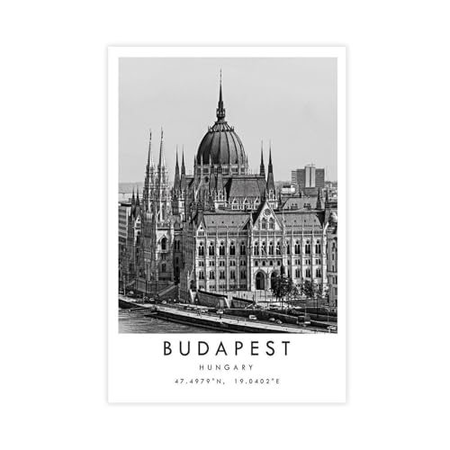 MGHDGD Budapest Reisen, Budapest-Poster, Leinwand-Poster, Schlafzimmer-Dekor, Landschaft, Büro, Raumdekoration, Geschenk, 20 x 30 cm MGHDGD Budapest Reisen, Budapest-Poster, Leinwand-Poster, Schlafzimmer-Dekor, Landschaft, Büro, Raumdekoration, Geschenk, 20 x 30 cm von MGHDGD