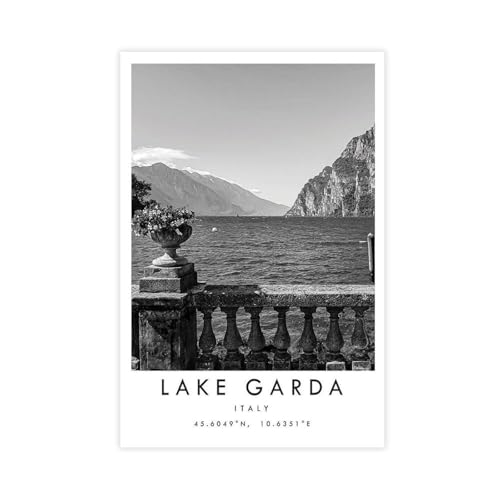 MGHDGD Gardasee-Reise, Italien-Poster, Leinwand-Poster, Schlafzimmer, Dekoration, Landschaft, Büro, Raumdekoration, Geschenk, 20 x 30 cm MGHDGD Gardasee-Reise, Italien-Poster, Leinwand-Poster, Schlafzimmer, Dekoration, Landschaft, Büro, Raumdekoration, Geschenk, 20 x 30 cm von MGHDGD