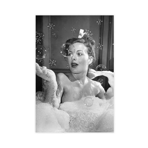 MGHDGD Leinwandposter mit Luftsprudelbad, Motiv: Frau, Badezimmer, Wandkunst, Dekor, Bild, Gemälde für Wohnzimmer, Schlafzimmer, Dekoration, 50 x 75 cm MGHDGD Leinwandposter mit Luftsprudelbad, Motiv: Frau, Badezimmer, Wandkunst, Dekor, Bild, Gemälde für Wohnzimmer, Schlafzimmer, Dekoration, 50 x 75 cm von MGHDGD