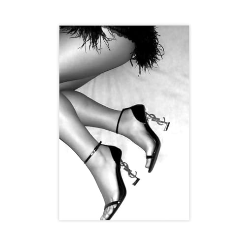 MGHDGD Luxus-Poster, Motiv: Frau High Heel im Bett, luxuriöses modisches Poster, Leinwandposter, Schlafzimmer, Dekoration, Landschaft, Büro, Raumdekoration, Geschenk, 20 x 30 cm MGHDGD Luxus-Poster, Motiv: Frau High Heel im Bett, luxuriöses modisches Poster, Leinwandposter, Schlafzimmer, Dekoration, Landschaft, Büro, Raumdekoration, Geschenk, 20 x 30 cm von MGHDGD