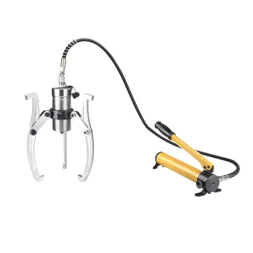 Geteilter hydraulischer Zahnradabziehersatz, Lagerabzieher 50T/110.000LB, 2- oder 3-Backen-Backenabzieher, Zahnradabziehersatz mit Handpumpe, geteilter Lagerabzieher für lange Distanzen (5T/11000LB) von MGNSJGYXN
