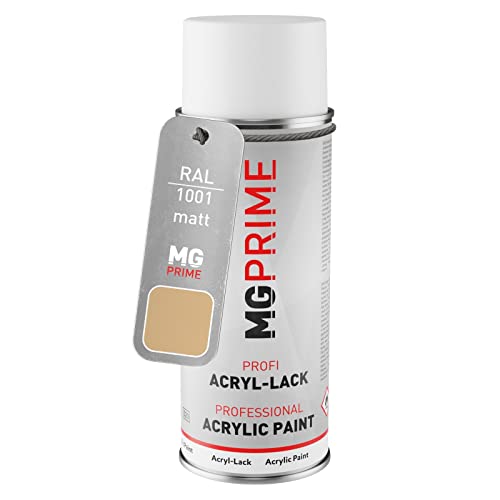 MG PRIME RAL 1001 Beige Spraydose 400 ml matt schnelltrocknend von MG PRIME