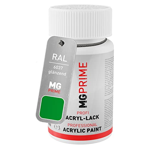 MG PRIME RAL 6037 Reingrün glänzend Lackstift 50 ml schnelltrocknend von MG PRIME