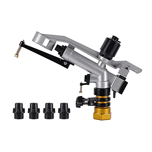 MGRAS 3 cm Innengewinde, lange Sprühdistanz, Sprinkler, Garten, Bauernhof, Landwirtschaft, Bewässerung, Regenpistole, Geschenk, 4 Düsen, Gartensprenger MGRAS 3 cm Innengewinde, lange Sprühdistanz, Sprinkler, Garten, Bauernhof, Landwirtschaft, Bewässerung, Regenpistole, Geschenk, 4 Düsen, Gartensprenger von MGRAS