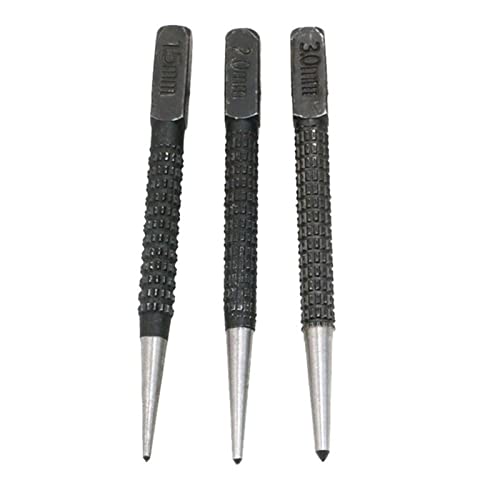 MGRAS 3 stücke Hochkohlenstoff-Stahl-Mitte-Pin-Stempel-Set 3/32 "Center Punch for Legoy Steel Metall Holzbohrwerkzeug Werkzeugteile MGRAS 3 stücke Hochkohlenstoff-Stahl-Mitte-Pin-Stempel-Set 3/32 "Center Punch for Legoy Steel Metall Holzbohrwerkzeug Werkzeugteile von MGRAS