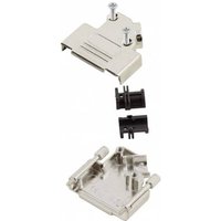 MH Connectors MHD45ZK-9-RA-K 6560-0106-11 D-SUB Gehäuse Polzahl (num): 9 Metall 45° Silber 1St. von MH CONNECTORS