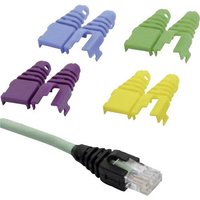 MH Connectors MHRJ45SRB-RET-LG RJ45-Knickschutztülle, wieder zu öffnen 6510-0102-01 Hellgrau von MH CONNECTORS
