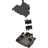 MHD45ZK-9-BK-K 6560-0116-11 d-sub Gehäuse Polzahl: 9 Metall 45 ° Schwarz 1 St. - Mh Connectors von MH CONNECTORS