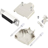 MHDM15-DB15S-K d-sub Buchsenleisten-Set 180 ° Polzahl: 15 Lötkelch 1 St. - Mh Connectors von MH CONNECTORS