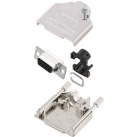 MHDTZK9-DB9S-K d-sub Buchsenleisten-Set 180 ° Polzahl: 9 Lötkelch 1 St. - Mh Connectors von MH CONNECTORS