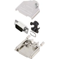Mh Connectors - MHDTZK9-DM9P-K d-sub Stiftleisten-Set 180 ° Polzahl: 9 Lötkelch 1 St. von MH CONNECTORS