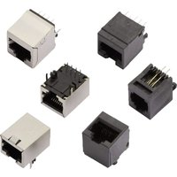 Mh Connectors - MHRJJ88NFV RJ45-Einbaubuchse 2101-0110-13 Buchse, Einbau vertikal Pole: 8P8C Schwarz Mh Connectors - MHRJJ88NFV RJ45-Einbaubuchse 2101-0110-13 Buchse, Einbau vertikal Pole: 8P8C Schwarz von MH CONNECTORS