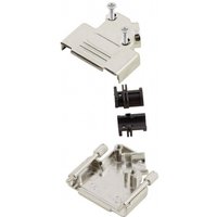 Mh Connectors - MHD45ZK-9-RA-K 6560-0106-11 d-sub Gehäuse Polzahl: 9 Metall 45 ° Silber 1 St. von MH CONNECTORS