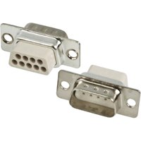 Mh Connectors - MHDBC09SP-NW d-sub Stiftleiste 180 ° Polzahl: 9 Crimpen 1 St. von MH CONNECTORS