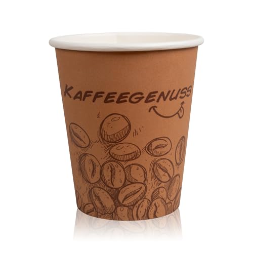 MH QUALITY Kaffeebecher To Go 100ml / 4 Oz - 100x Premium Einweg Pappbecher Ohne Deckel für Kaffee | Hochwertige Coffee To Go Becher MH QUALITY Kaffeebecher To Go 100ml / 4 Oz - 100x Premium Einweg Pappbecher Ohne Deckel für Kaffee | Hochwertige Coffee To Go Becher von MH QUALITY