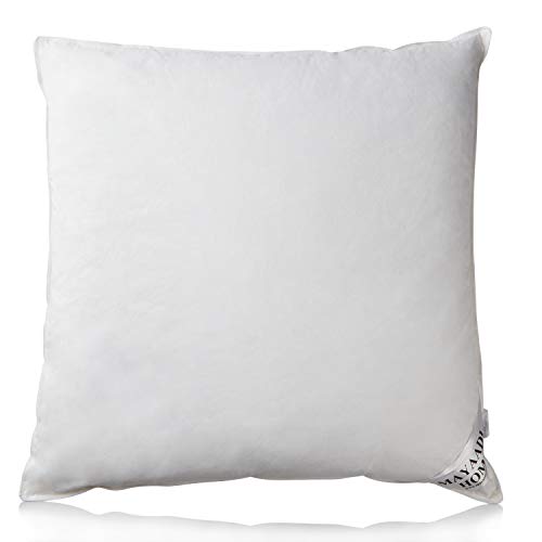 MH Mayaadi Home Premium Kopfkissen - 80 x 80 cm - Hochwertiges Daunenkissen - 100% Baumwolle - Weiche Gänse Daunen, Federn - Optimaler Schlafkomfort - Tasche als Zubehör - 1600g MH Mayaadi Home Premium Kopfkissen - 80 x 80 cm - Hochwertiges Daunenkissen - 100% Baumwolle - Weiche Gänse Daunen, Federn - Optimaler Schlafkomfort - Tasche als Zubehör - 1600g von MH