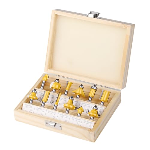 1/4 Shank Joint Router Bit Set Holzbearbeitungsgravur Bit Frende Cutter 1/4 Shank Joint Router Bit Set Holzbearbeitungsgravur Bit Frende Cutter von MHADBKH