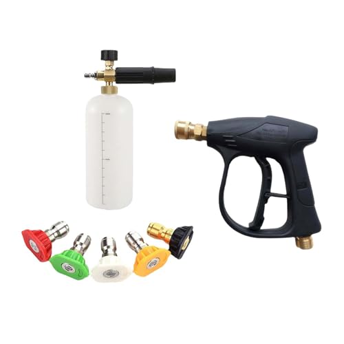 4350PSI Reinigungswerkzeuge Hochdruckreiniger Hochdruckreiniger mit Schaumstoff 1/4 Zoll Schnellanschluss Waschzubehör 4350PSI Reinigungswerkzeuge Hochdruckreiniger Hochdruckreiniger mit Schaumstoff 1/4 Zoll Schnellanschluss Waschzubehör von MHADBKH