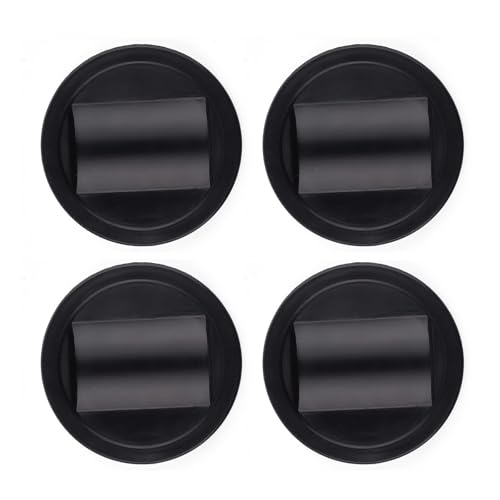 4pcs Möbelstuhl Radstopper Gummi Betten Rahmen Stopper Nicht Klimaanlage Fixierstuhl Fußpolster Möbel Caster Cups Gummimöbel Caster Tasse Bettstopper von MHADBKH