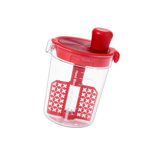 Abgestufter Mischbecher für Milchpulver, Eier, Flüssigkeitsmischer mit Skala und Filterplatte, präzise Messbecher, Küchenmischwerkzeug Abgestufter Mischbecher für Milchpulver, Eier, Flüssigkeitsmischer mit Skala und Filterplatte, präzise Messbecher, Küchenmischwerkzeug von MHADBKH