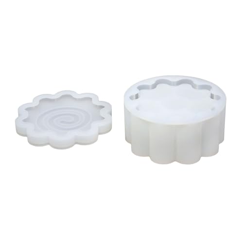 Aufbewahrungsbox Silikonform Schmuckkästchen Formen Epoxidharz Beton Zement Gips Kerze Glas Form Heimdekoration von MHADBKH